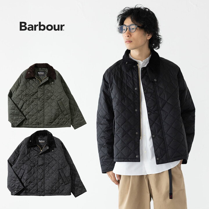 楽天市場】バブアー Barbour トランスポート キルティング ブルゾン 