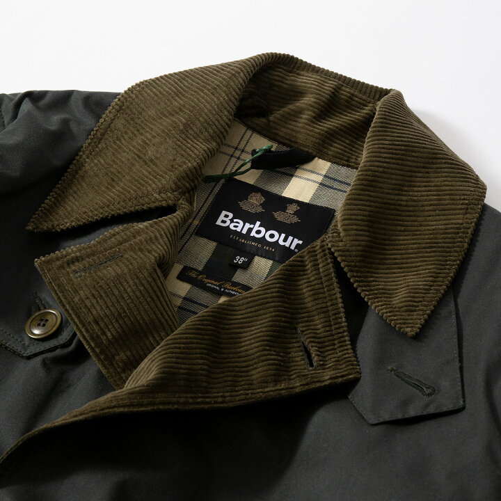 楽天市場】バブアー トレンチコート ウィットレー MWX1014 メンズ Barbour WHITLEY / ウィットレートレンチコート 42 グリーン