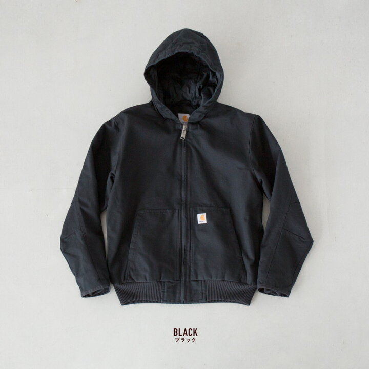 値下げ交渉OK」j130М カーハートアクティブジャケットブラックМ 