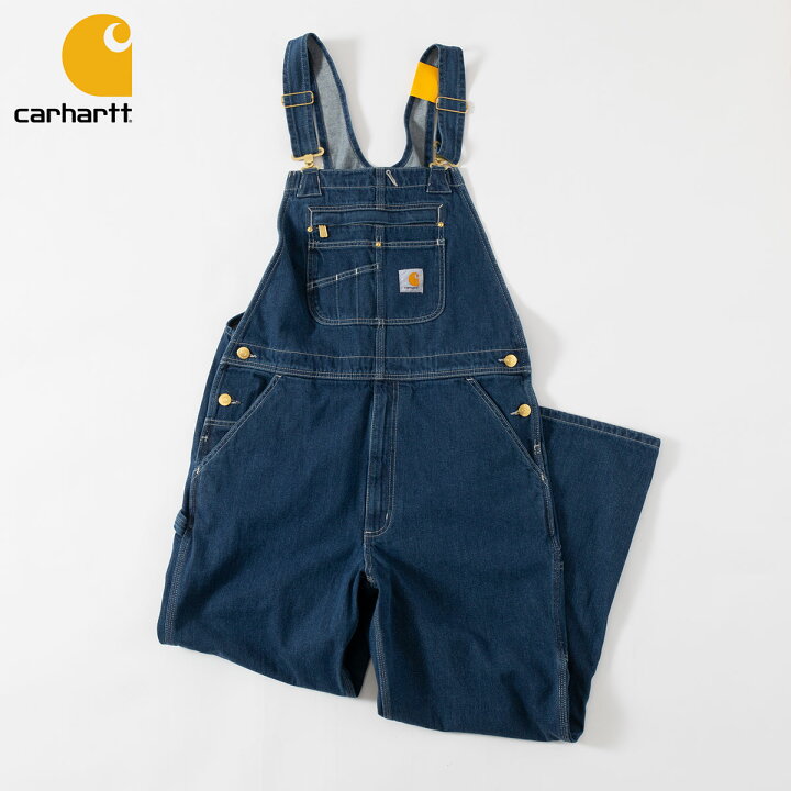楽天市場】カーハート デニム ビブ オーバーオール Carhartt 104672 