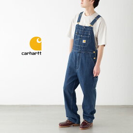 カーハート デニム ビブ オーバーオール Carhartt 104672 メンズ ルーズフィット