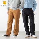 米国企画 カーハート ダブルニー ペインターパンツ 未洗い パンツ Carhartt B01 106679 ワークパンツ カーペンターパンツ