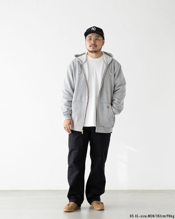 楽天市場】米国直輸入 カーハート Carhartt ミッドウェイト フルジップ 