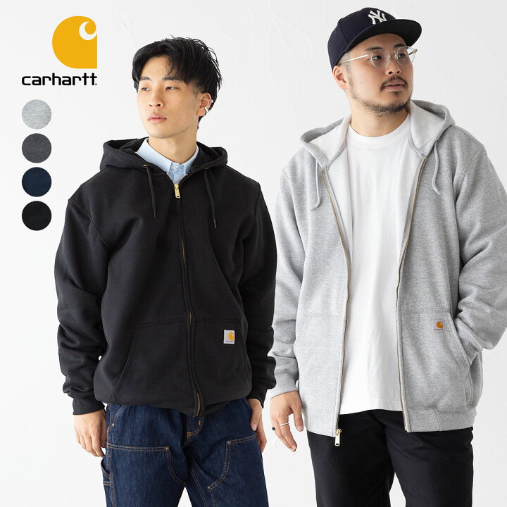 楽天市場】米国直輸入 カーハート Carhartt ミッドウェイト フルジップ 