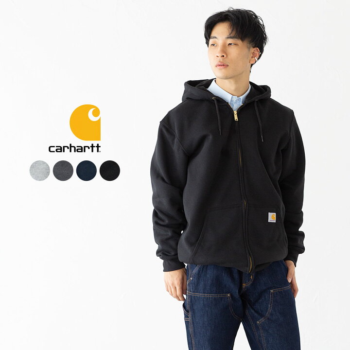 楽天市場】カーハート Carhartt ミッドウェイト フルジップ スウェット 