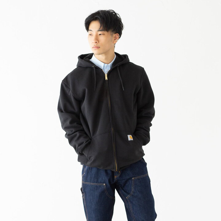 楽天市場】米国直輸入 カーハート Carhartt ミッドウェイト フルジップ 