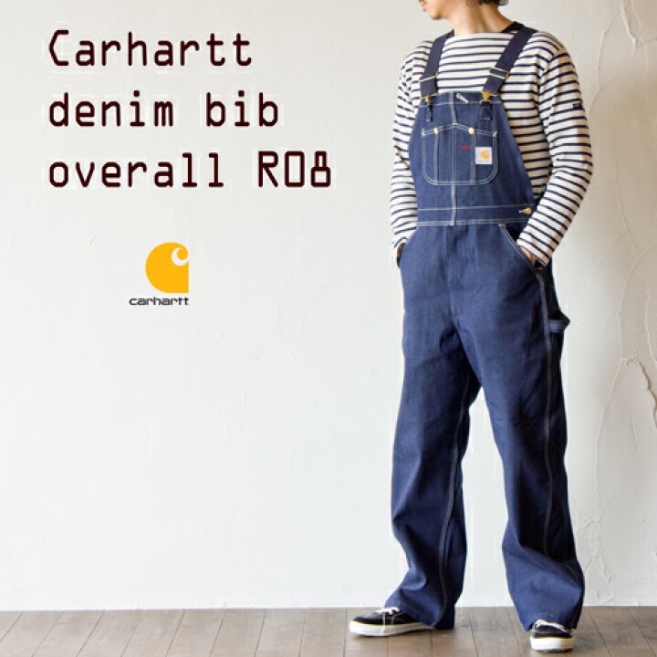 Carhartt R08 Denim Bib Overalls