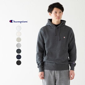 【スーパーSALE10%OFF】チャンピオン プルオーバー パーカー 【選べる裏毛・裏起毛】Champion ベーシック フーデッド スウェットシャツ ［裏毛：C3-Q101/C3-C118］［裏起毛：C3-C125］