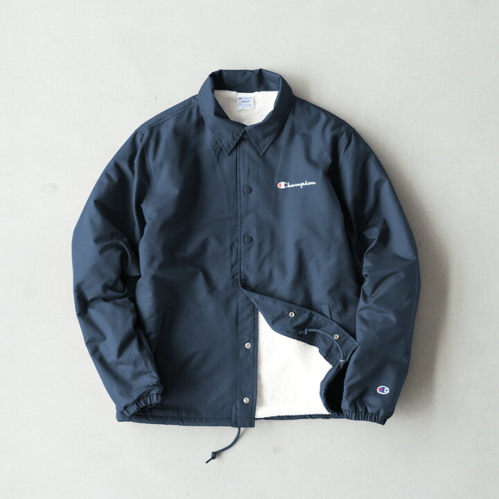 楽天市場】【20%OFF】チャンピオン コーチジャケット ボアライナー 