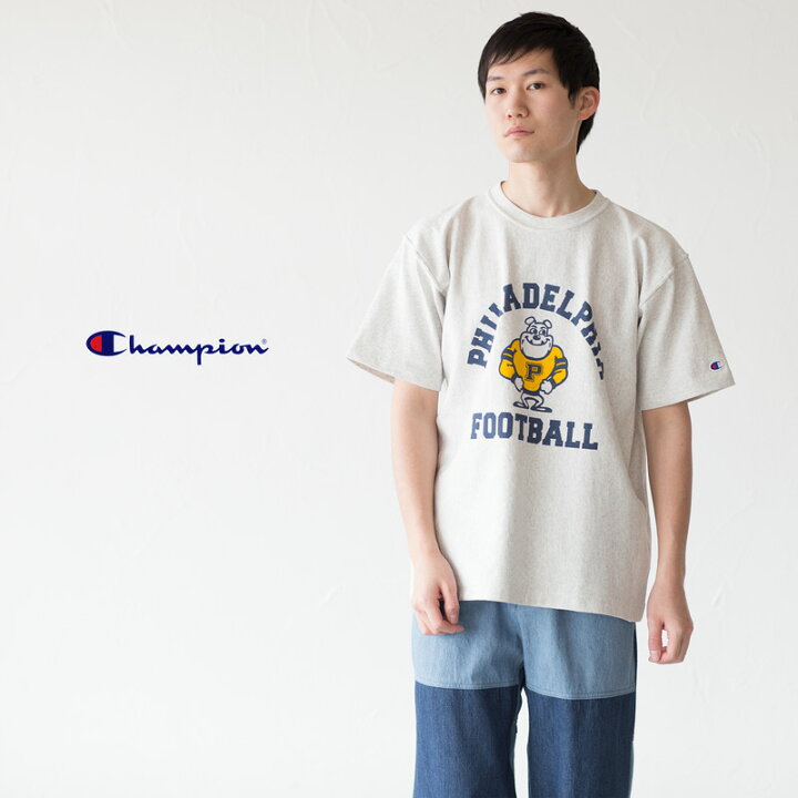 楽天市場】チャンピオン リバースウィーブ 半袖 Tシャツ C3-V321  