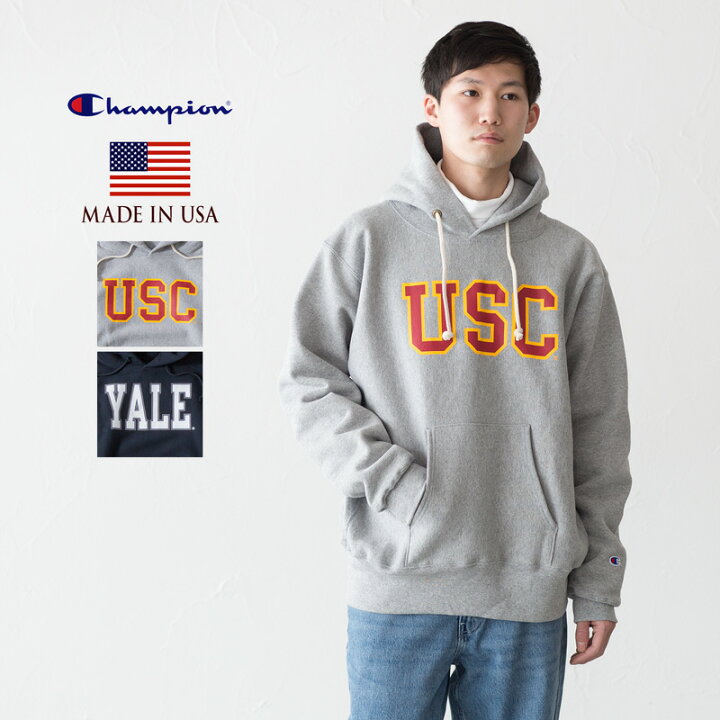 楽天市場】チャンピオン パーカー 米国製 リバースウィーブ スウェット 
