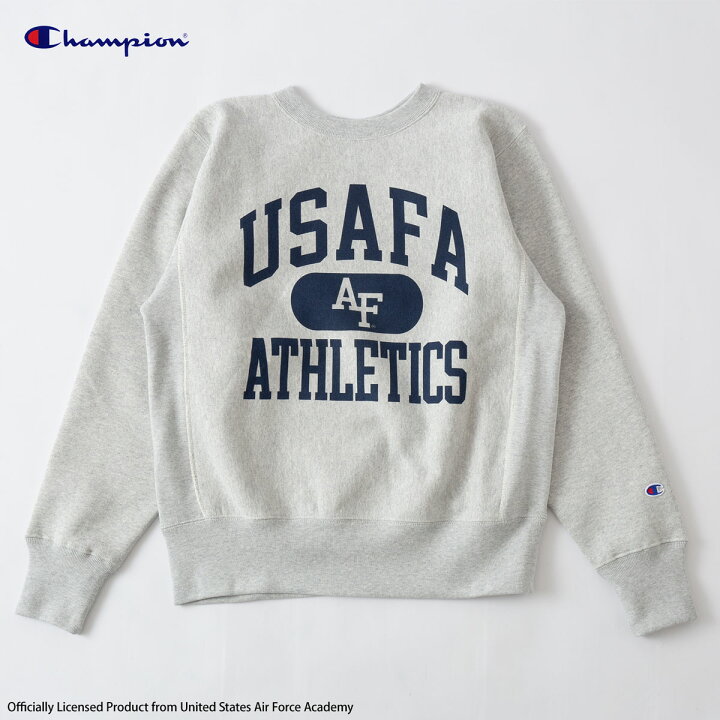 楽天市場】チャンピオン USAFA リバースウィーブ クルーネック 
