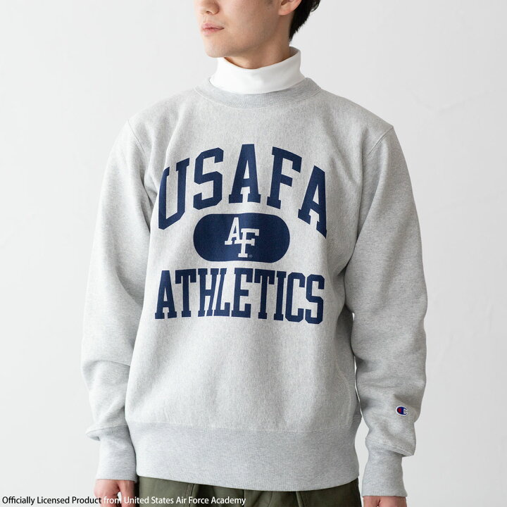 楽天市場】チャンピオン USAFA リバースウィーブ クルーネック 