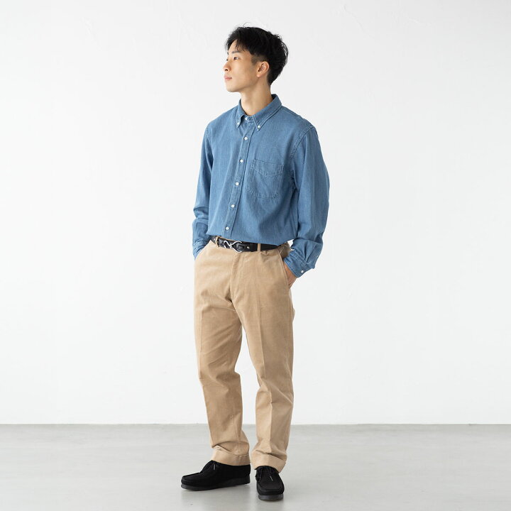 楽天市場】D.C.WHITE ディーシーホワイト デニム シャツ IVY B.D.  