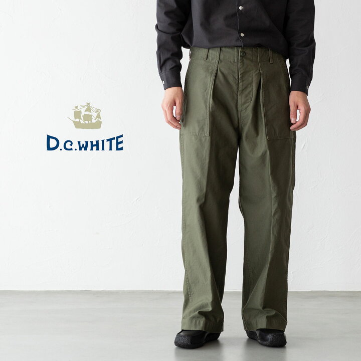 楽天市場】D.C.WHITE ディーシーホワイト ファティーグパンツ 