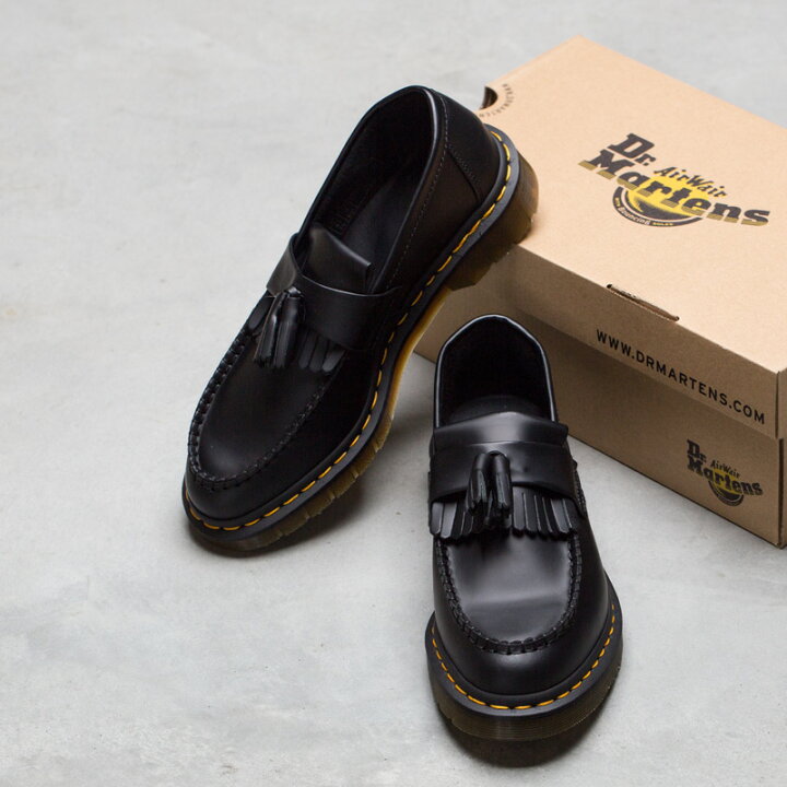 楽天市場】ドクターマーチン エイドリアン イエローステッチ タッセル  