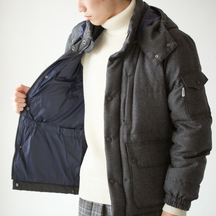 楽天市場】【20%OFF】フィデリティ ヘリンボーン ウール ダウン 