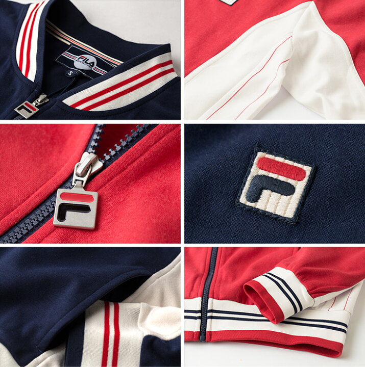楽天市場】フィラ ジャージ US企画 セッタンタ ボルグジャケット FILA 