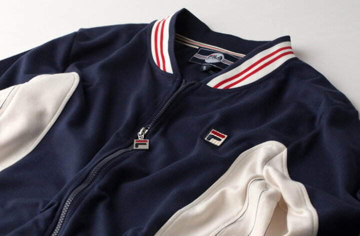 楽天市場】フィラ ジャージ US企画 セッタンタ ボルグジャケット FILA 