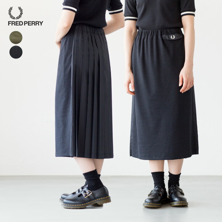 楽天市場】フレッドペリー プリーツ バック スカート F8541 レディース  
