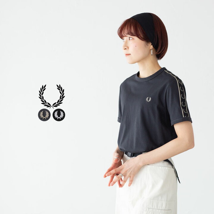 【一部SALE／10%OFF】フレッドペリー Tシャツ レディース メンズ ユニセックス RINGER T-SHIRT 半袖 カットソー リンガーTシャツ 【国内正規品】 FRED PERRY