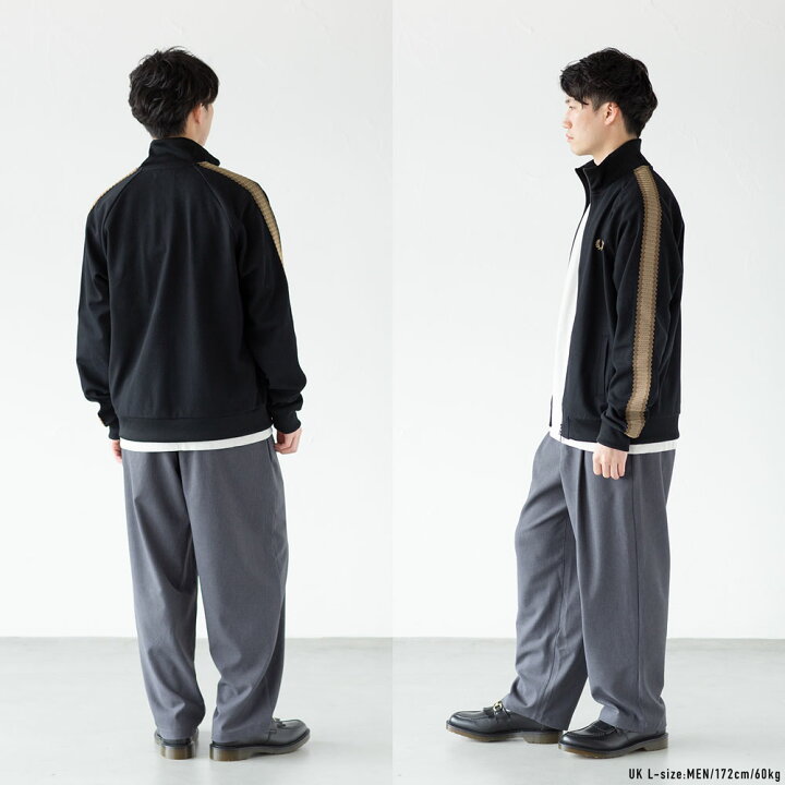 楽天市場】フレッドペリー ジャージ FRED PERRY クロチェット テープ 