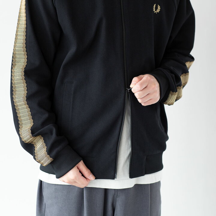 楽天市場】フレッドペリー ジャージ FRED PERRY クロチェット テープ 