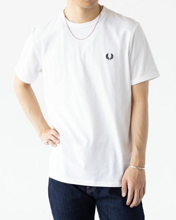 【一部SALE／10%OFF】フレッドペリー Tシャツ レディース メンズ ユニセックス RINGER T-SHIRT 半袖 カットソー リンガーTシャツ 【国内正規品】 FRED PERRY