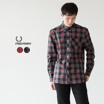 楽天市場】フレッドペリー シャツ（柄チェック）（メンズファッション  