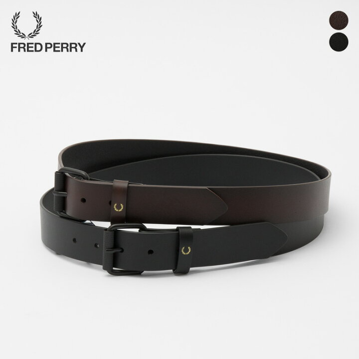 楽天市場】フレッドペリー バーニッシュド レザー ベルト FRED PERRY  