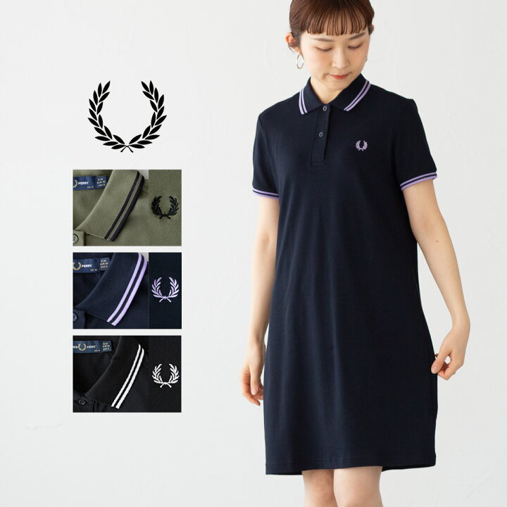 楽天市場】フレッドペリー レディース ツインティップド ドレス D3600  