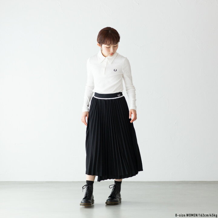 楽天市場】フレッドペリー ラップ プリーツ スカート FRED PERRY F8704  