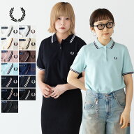 フレッドペリー ポロシャツ G3600 ティップラインポロ FRED PERRY レディース ツインティップド