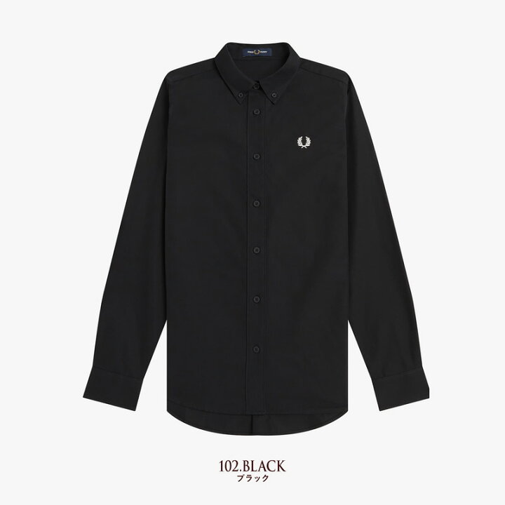 楽天市場】フレッドペリー ボタンダウン シャツ FRED PERRY Button 