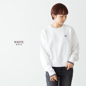 フレッドペリー FRED PERRY ティップド スウェットシャツ G5135 レディース