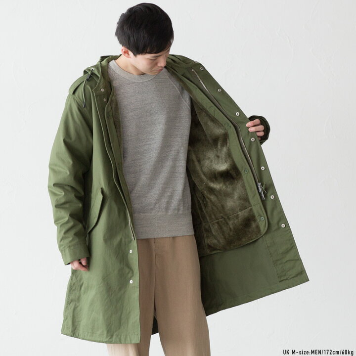 楽天市場】フレッドペリー モッズコート FRED PERRY デタッチャブル 