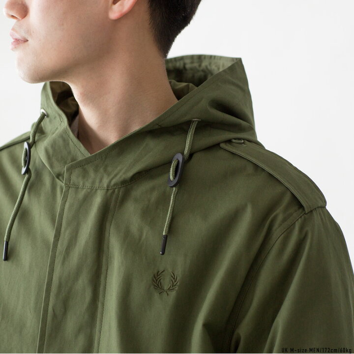 楽天市場】フレッドペリー モッズコート FRED PERRY デタッチャブル 