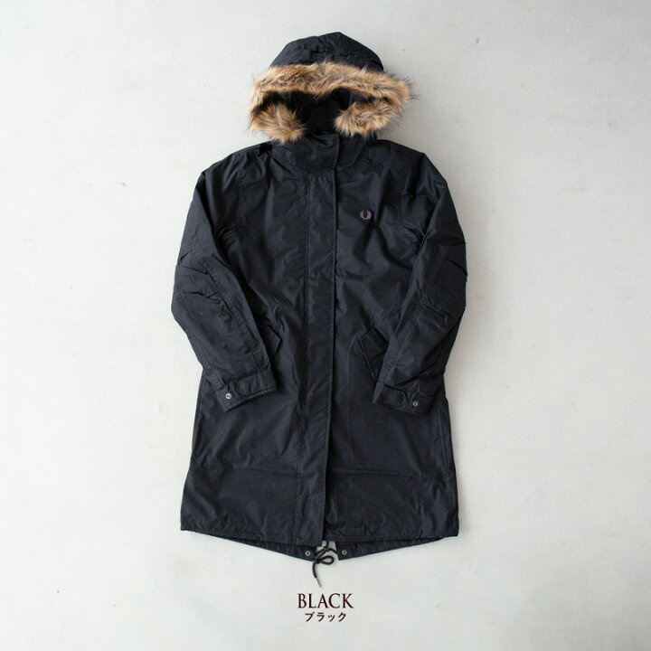 楽天市場】フレッドペリー レディース モッズコート 2023FWモデル FRED  