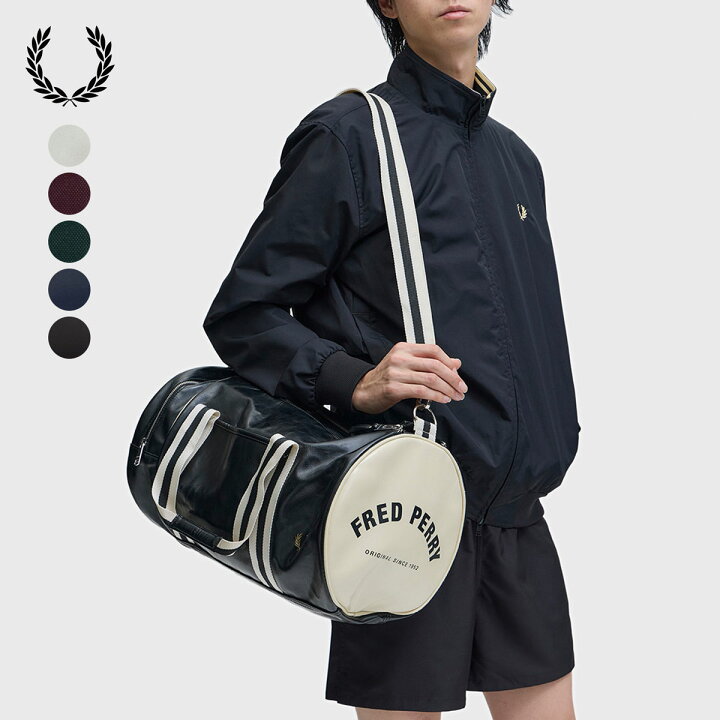楽天市場】フレッドペリー FRED PERRY クラシック バレル バッグ L7255 