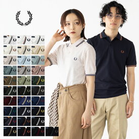 フレッドペリー ポロシャツ M3600 ティップラインポロ FRED PERRY メンズ レディース ユニセックス ツインティップド 鹿の子