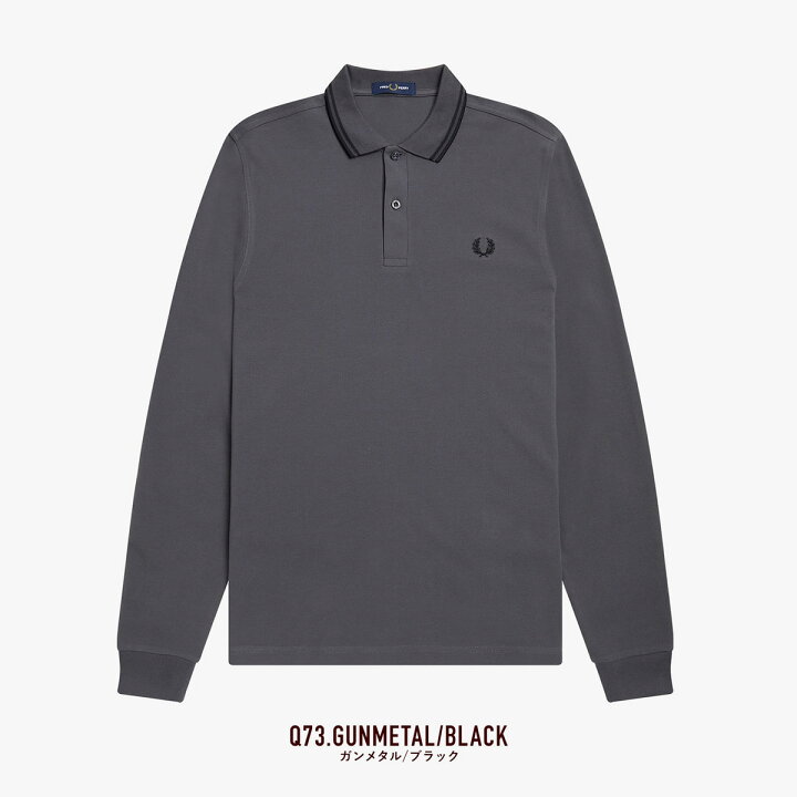 楽天市場】フレッドペリー 長袖 ポロシャツ FRED PERRY M3636 メンズ 