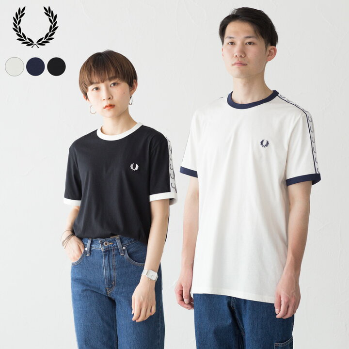 楽天市場】フレッドペリー テープド リンガー Tシャツ M4620 メンズ 