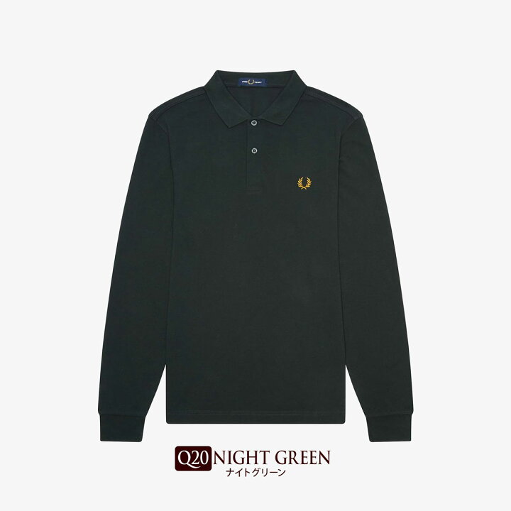 楽天市場】フレッドペリー 長袖 ポロシャツ FRED PERRY M6006 メンズ 