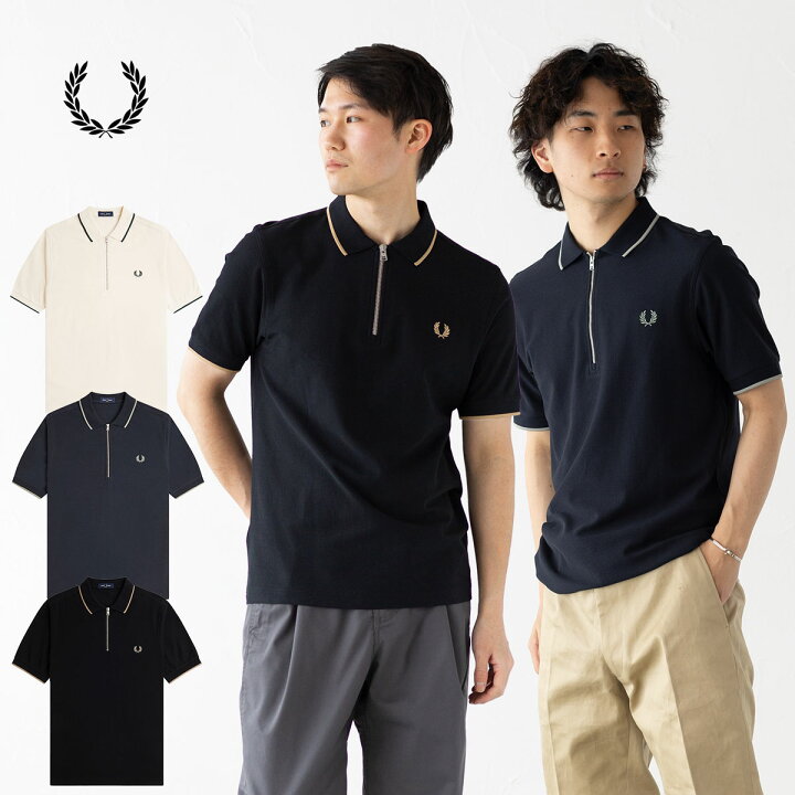 楽天市場】フレッドペリー ポロシャツ FRED PERRY クレープ ピケ 