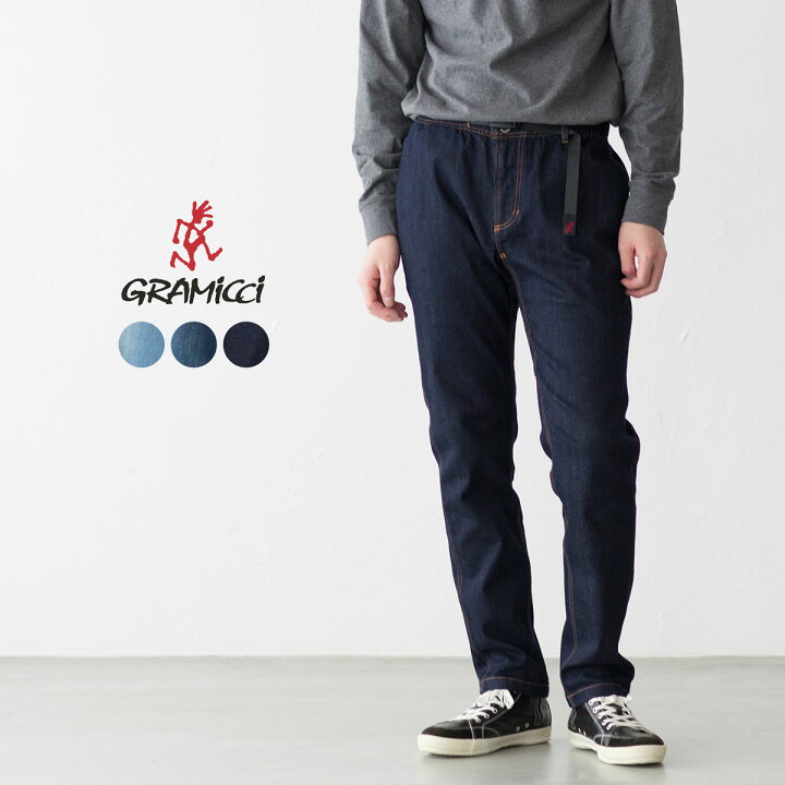 楽天市場】グラミチ ストレッチ デニム ニューナローパンツ タイト  