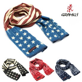 グラミチ フラット タオル 星条旗 バンダナ GAC-16S502 Gramicci FLAT TOWEL メンズ レディース ストール[ネコポス配送]