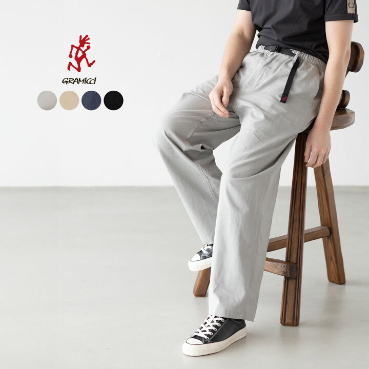 楽天市場】グラミチ リネン コットン ワイドパンツ Gramicci メンズ 