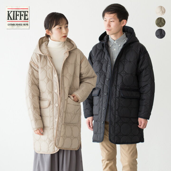 楽天市場】【40%OFF】キッフェ ジオメトリック キルト コート  