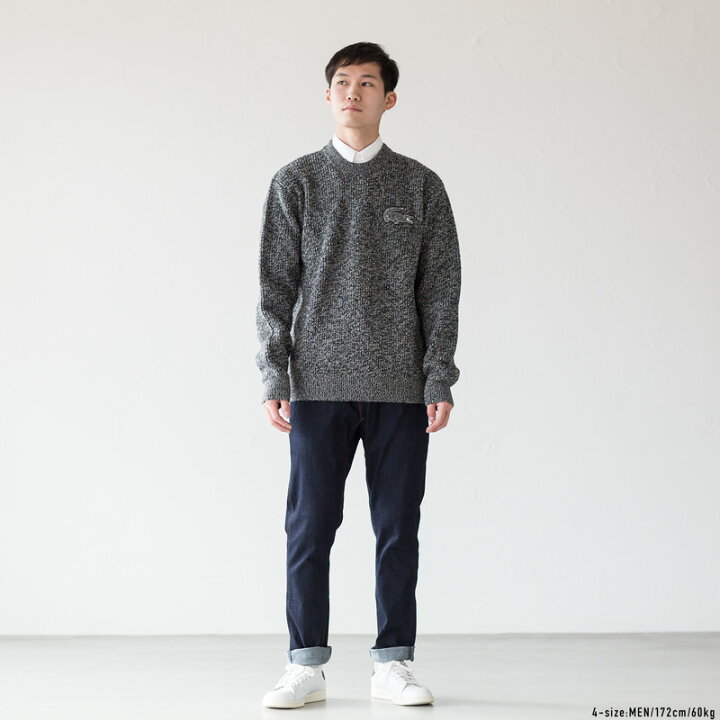 楽天市場】【20%OFF】ラコステ ワニロゴ バッヂ ニット セーター 