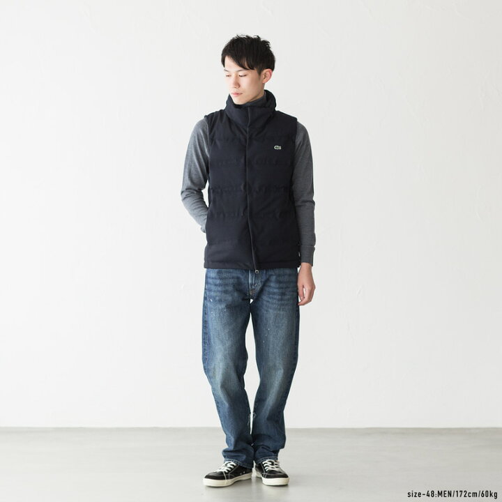 楽天市場】【スーパーSALE10%OFF】ラコステ ピケ ダウン ベスト 